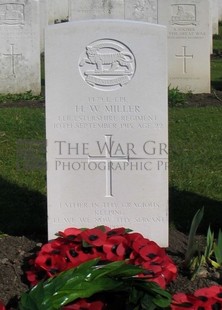 Ypres Reservoir Cemetery - MILLER, HORACE WILFRED